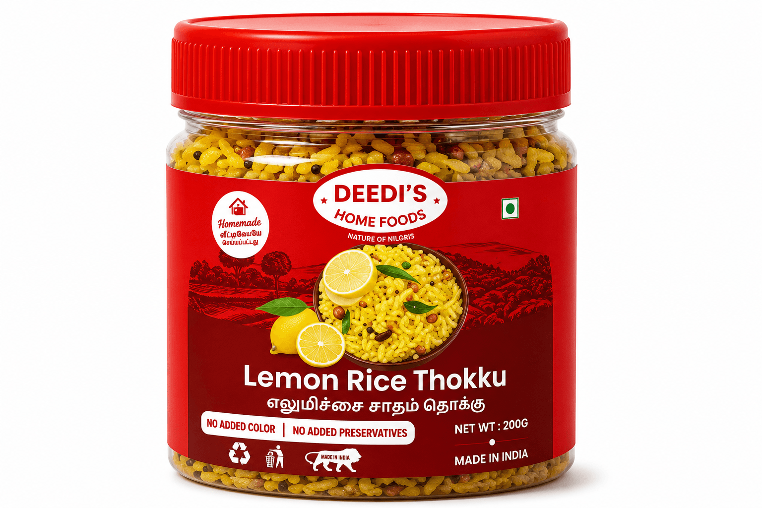 Lemon Rice Thokku